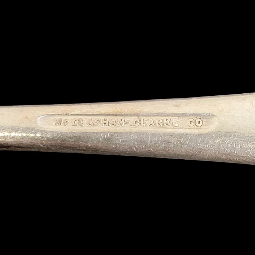 McGlashan‎ Clarke & Co Silver Stainless Steel Single Dinner Fork